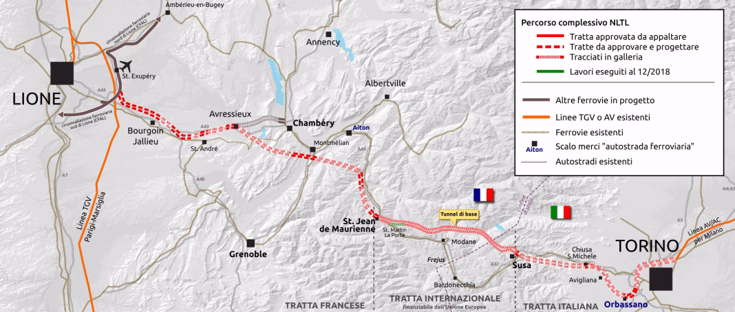 Linia ferată rapidă care va schimba semnificativ traficul de pasageri și de mărfuri dintre Franța, Italia și restul Europei Linia ferată rapidă care va schimba semnificativ traficul de pasageri și de mărfuri dintre Franța, Italia și restul Europei