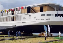 Navă de croazieră in doar 7 luni la Șantierul Naval din Drobeta Turnu Severin