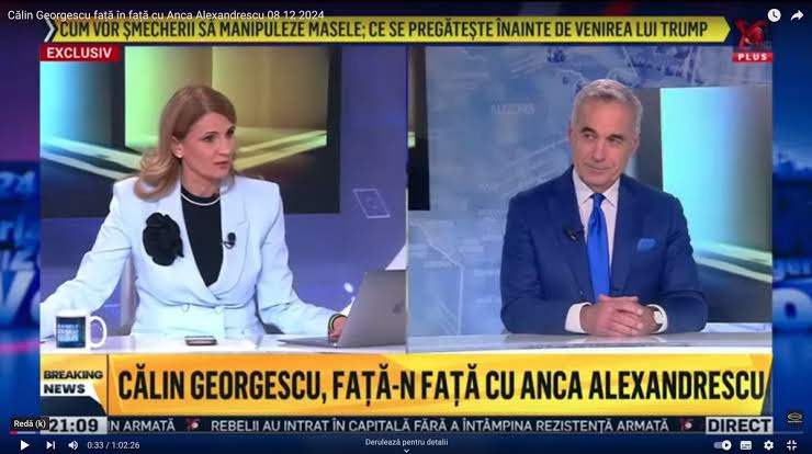 Anca Alexandrescu, dezvăluiri: Călin Georgescu a blocat negocierile purtate de George Simion cu PSD pentru votarea Guvernului Veștea Anca Alexandrescu, dezvăluiri: Călin Georgescu a blocat negocierile purtate de George Simion cu PSD pentru votarea Guvernului Veștea
