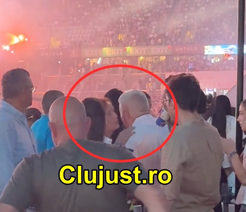 Judecătoare din Cluj la masă la Untold cu patronul Jolidon pe care îl judecă Judecătoare din Cluj la masă la Untold cu patronul Jolidon pe care îl judecă