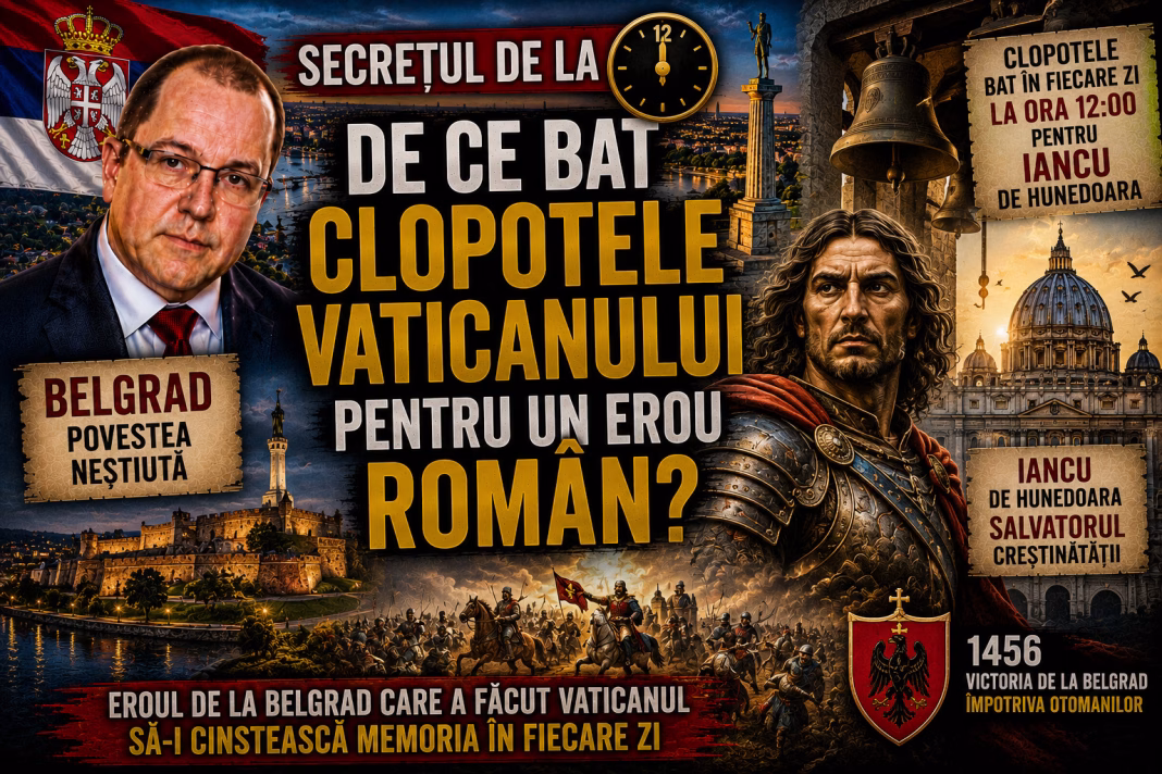 Secretul de la ora 12: De ce bat clopotele Vaticanului pentru un erou român? REPORTAJ ANDREI BĂDIN PE YOUTUBE Secretul de la ora 12: De ce bat clopotele Vaticanului pentru un erou român? REPORTAJ ANDREI BĂDIN PE YOUTUBE