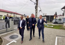 Șeful CJ Dâmbovița împreună cu ministrul Muncii in 4 centre sociale realizate prin PNRR